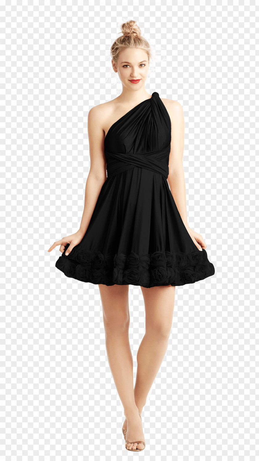 Dress Little Black Fashion Gown Vamp PNG