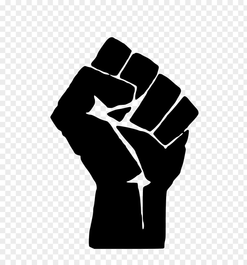 Fest African-American Civil Rights Movement Black Power Raised Fist Panther Party PNG