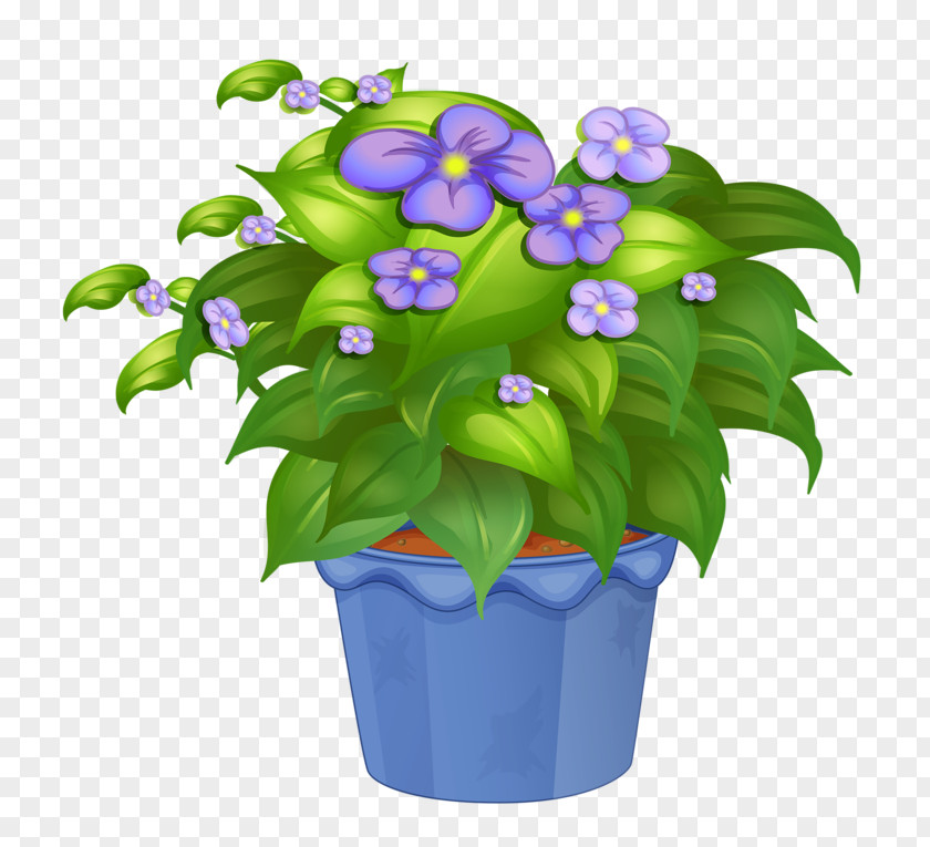 Flower Pot Ornamental Plant Houseplant Flowerpot PNG