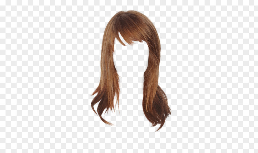 Hair Brown Wig Hairstyle Coloring PNG