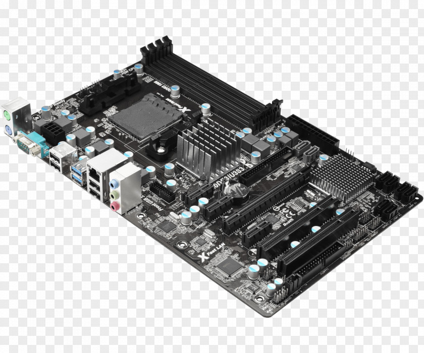 Motherboard ASRock 980DE3/U3S3 DDR3 SDRAM Socket AM3+ PNG