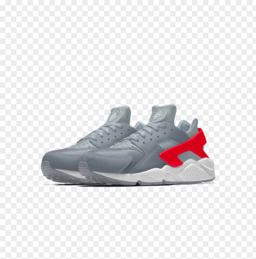 Red Grey Nike Shoes For Women Sports Huarache Free PNG
