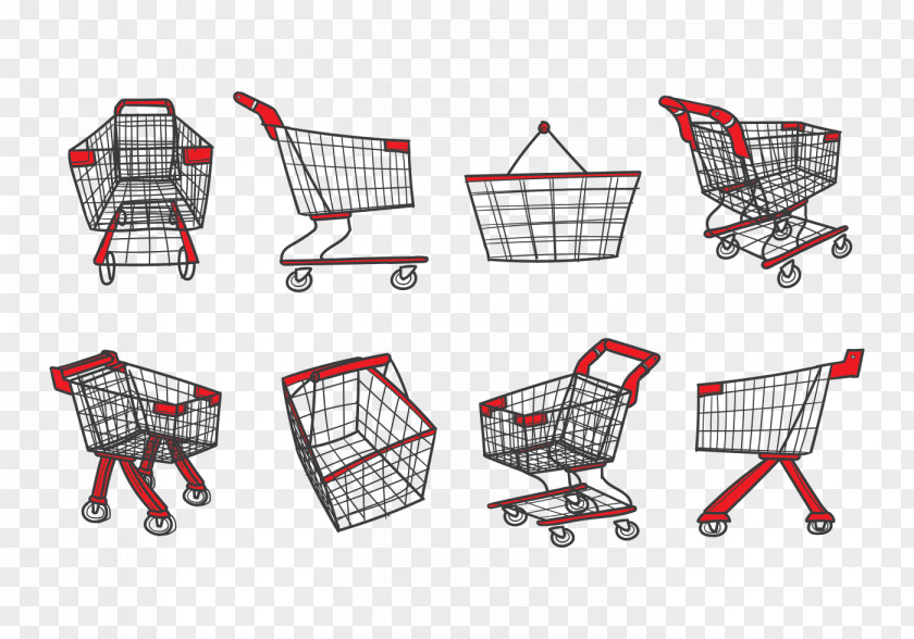 Shopping Cart Supermarket PNG