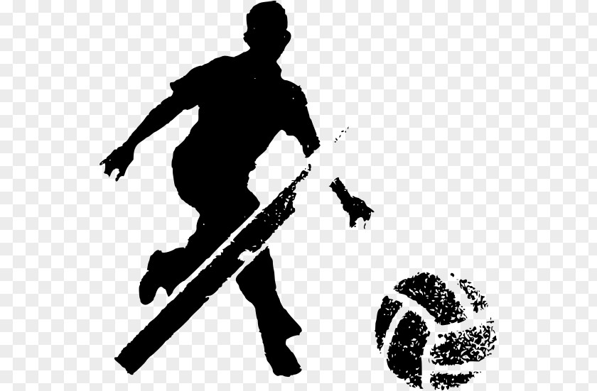 Stencil Game Ball Silhouette PNG