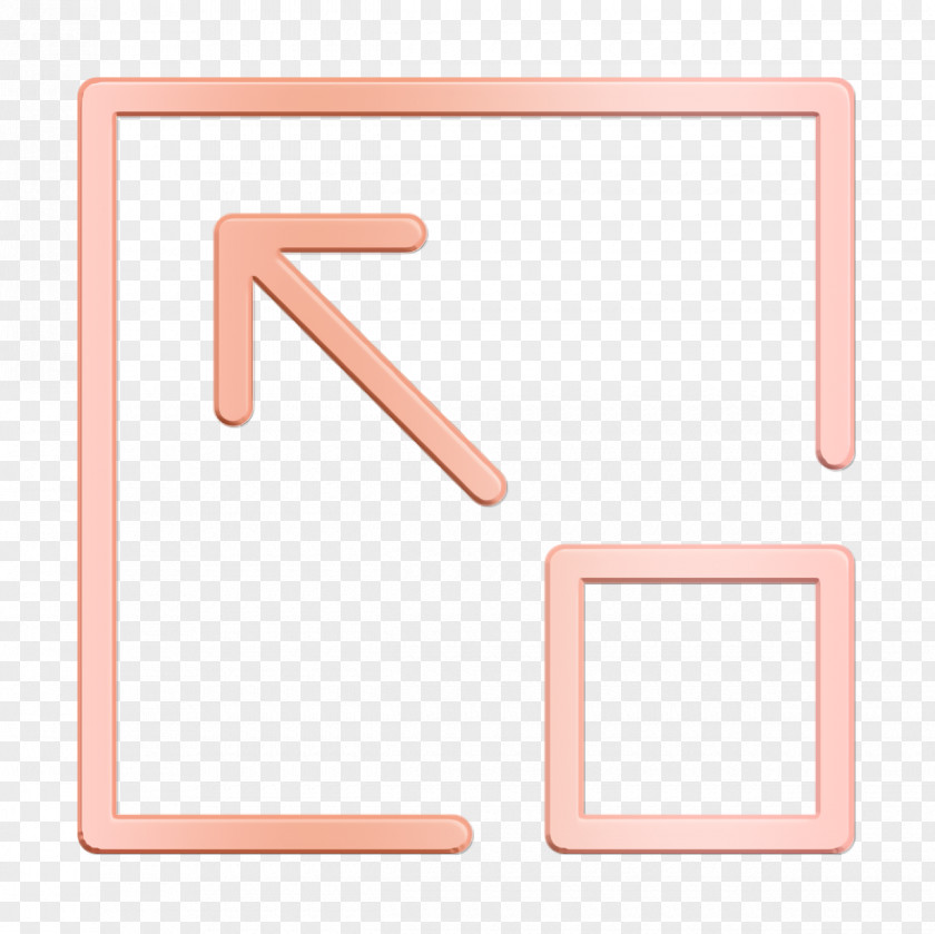Arrows Icon Expand Interface Assets PNG