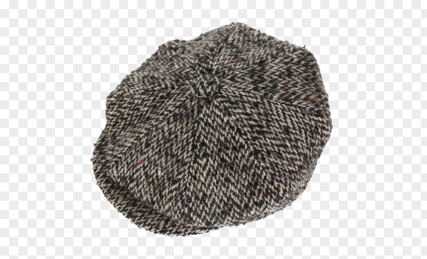 Cap Donegal Tweed Wool Herringbone Newsboy PNG