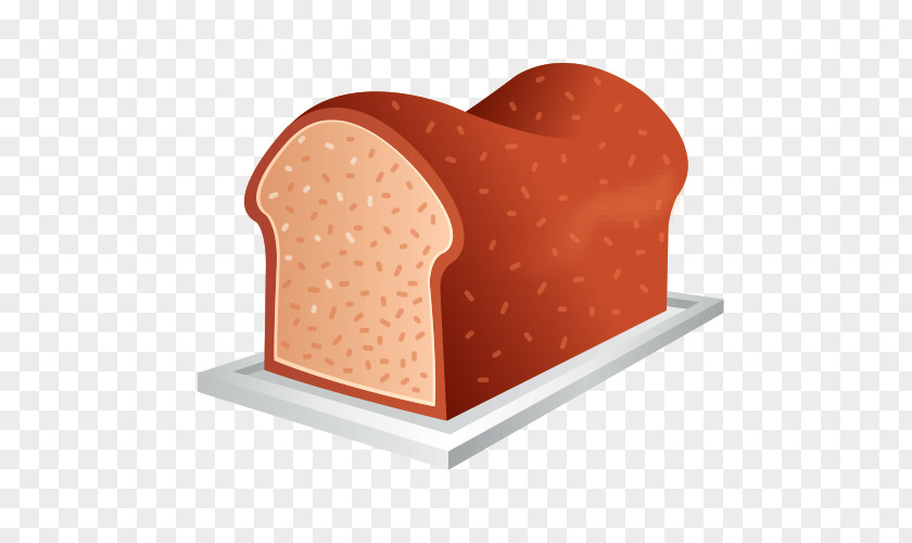 Cartoon Bread Toast Loaf PNG