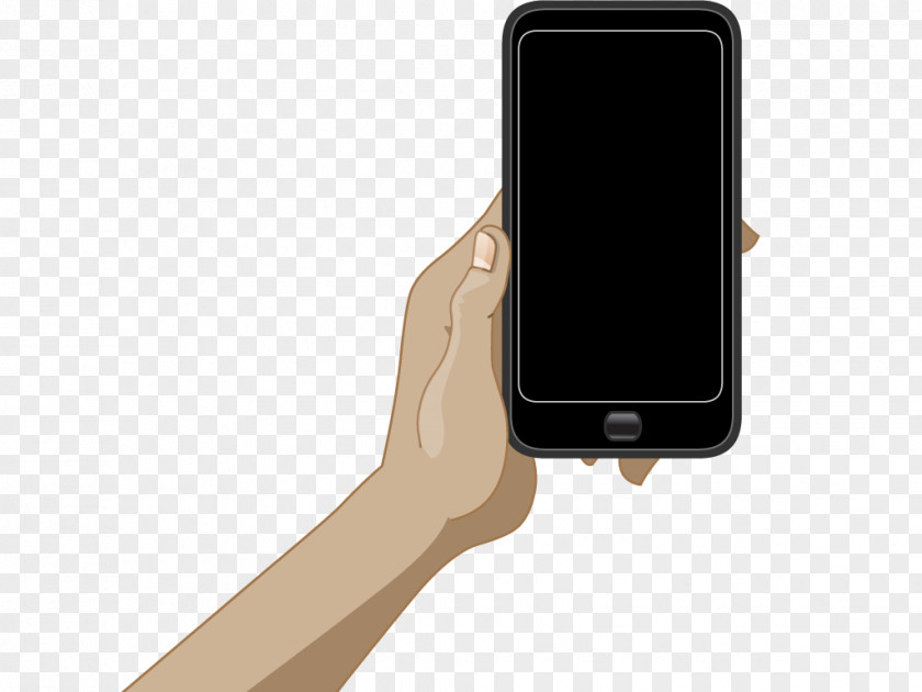 Hand Holding Telephone Animation PNG