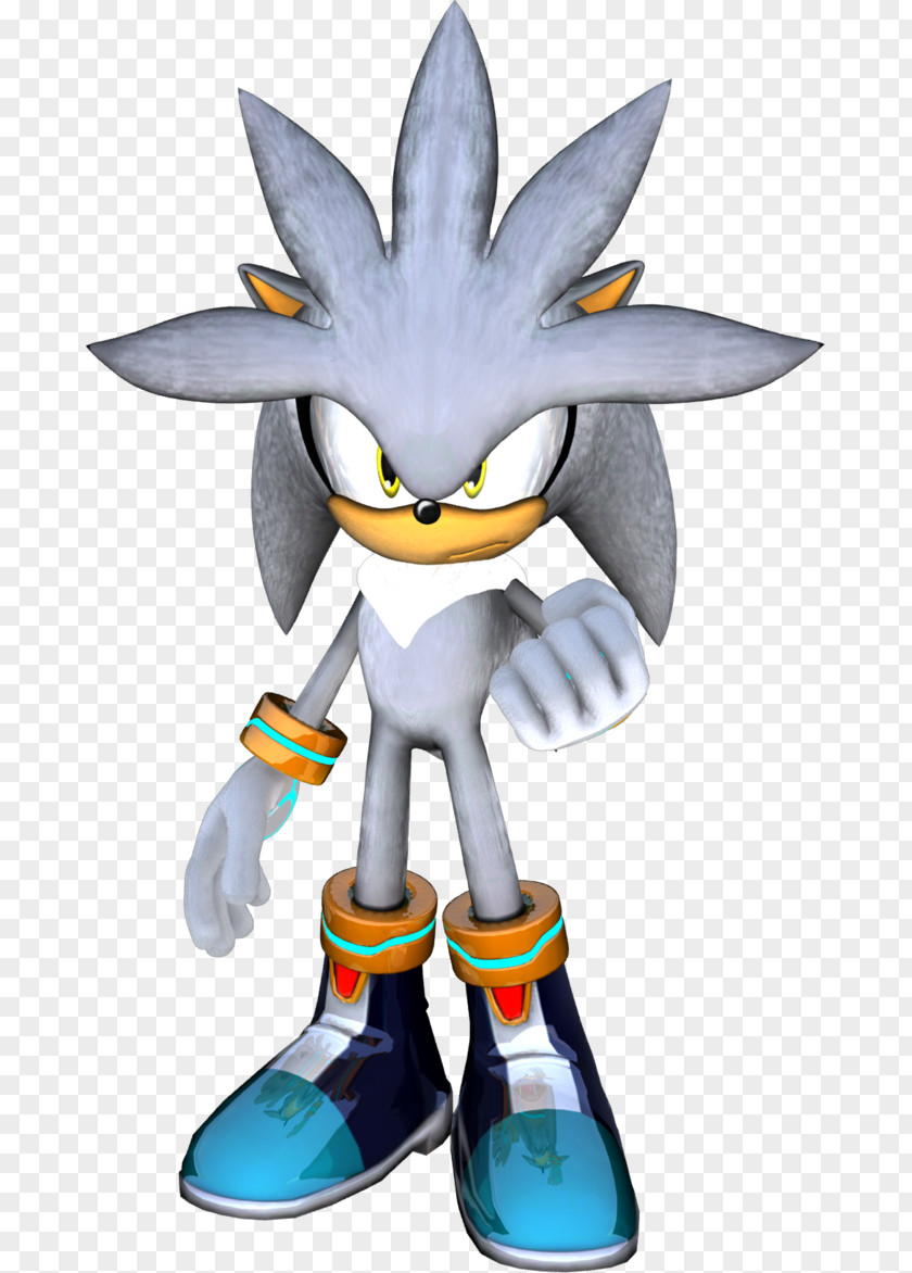 Hedgehog Silver The Sonic Riders Free PNG