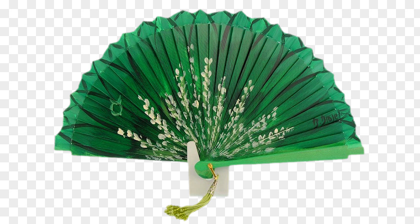 Leaf Green Fan PNG