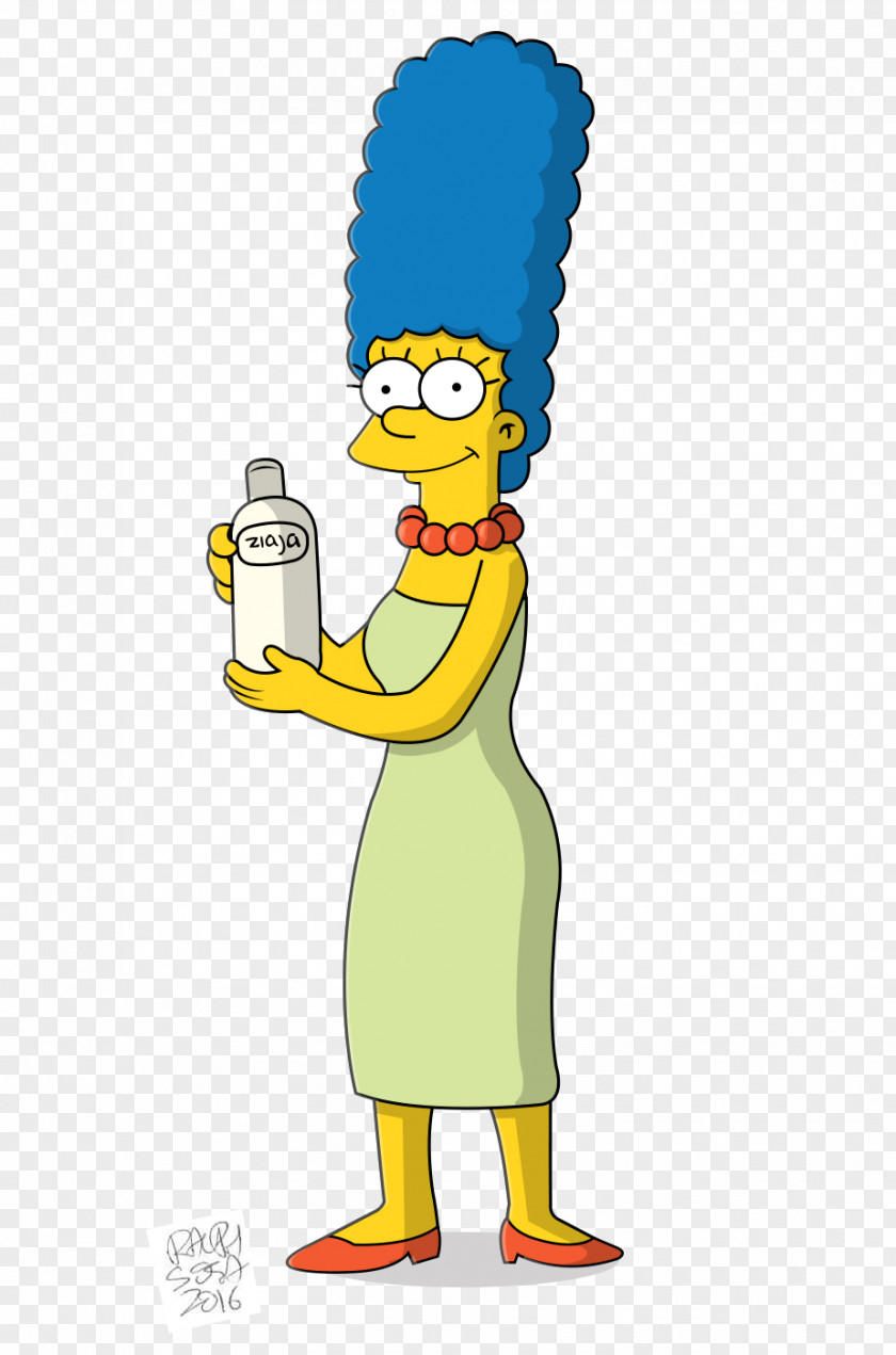 Marge Simpson Character Fiction Beak PNG