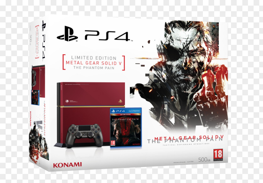 Metal Gear Solid 5 V: The Phantom Pain Sony PlayStation 4 Slim Call Of Duty: Black Ops III PNG