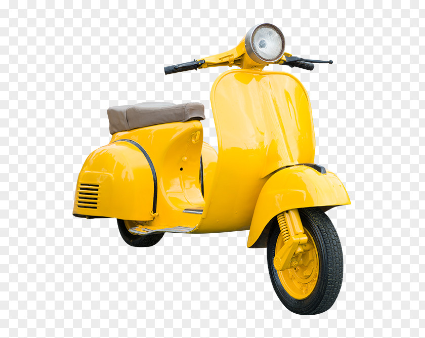 Scooter Car Motorcycle Vespa Stock Photography PNG