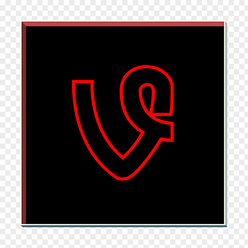 Symbol Rectangle Social Media Icon PNG