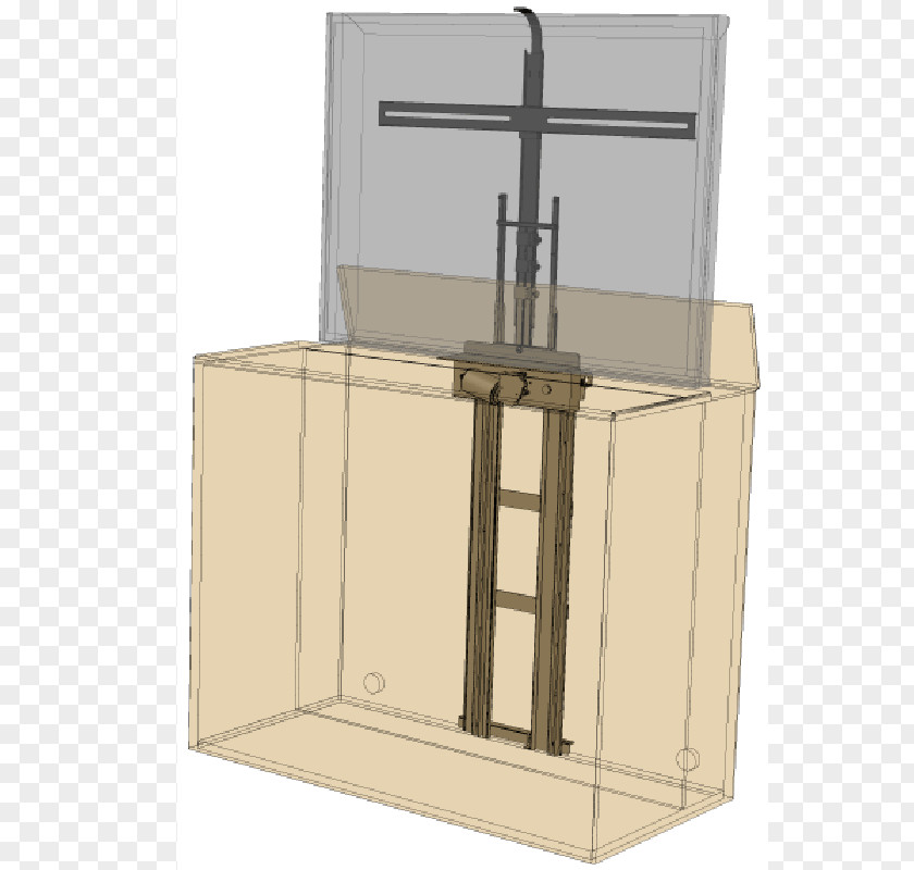 Tv Cabinet TV-Lift Television Furniture Mechanism Elevator PNG