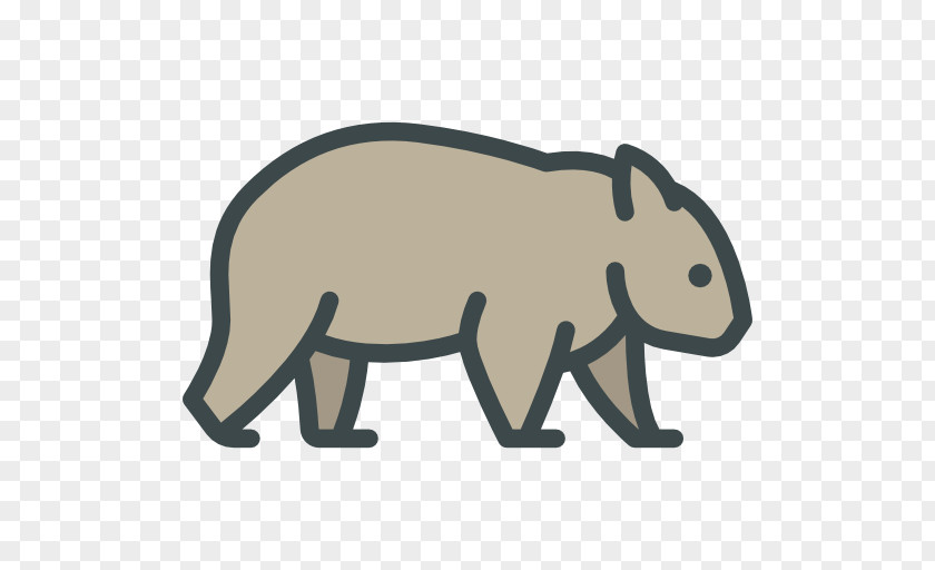 Wombat Canidae Clip Art PNG