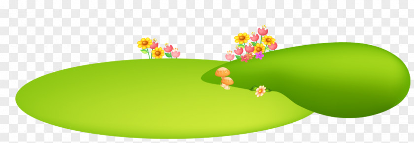 Cartoon Field Landscape Drawing PNG