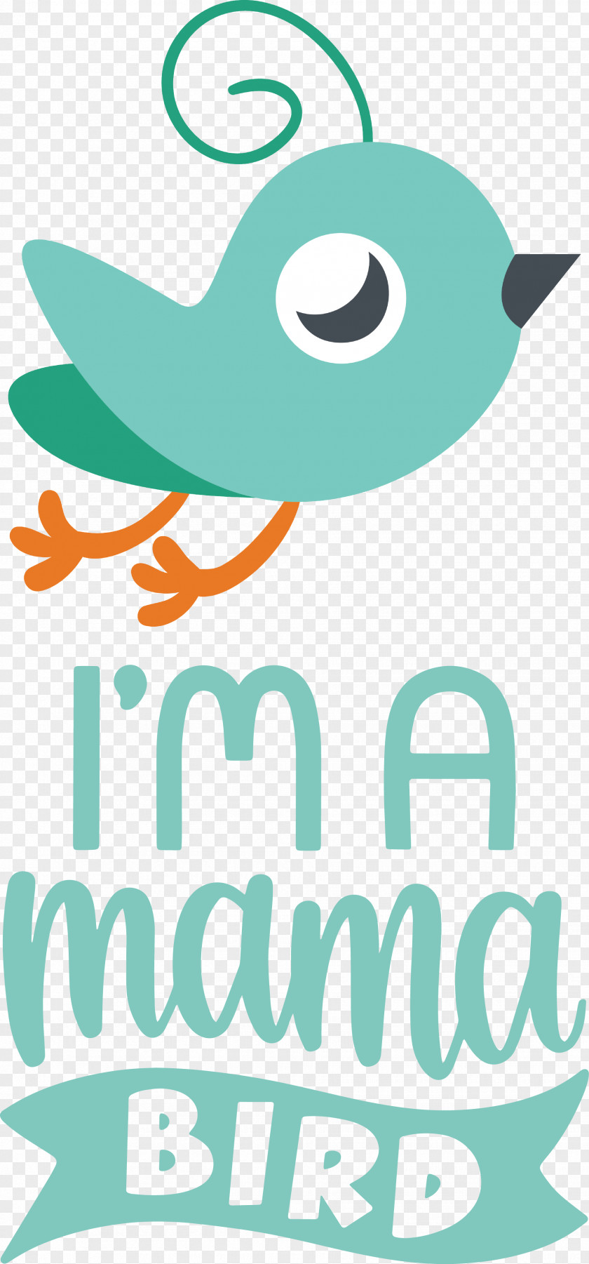 Mama Bird Quote PNG