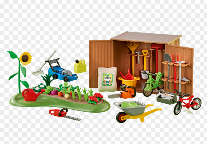 City Life Playmobil Bag Toy Shopping Shed PNG