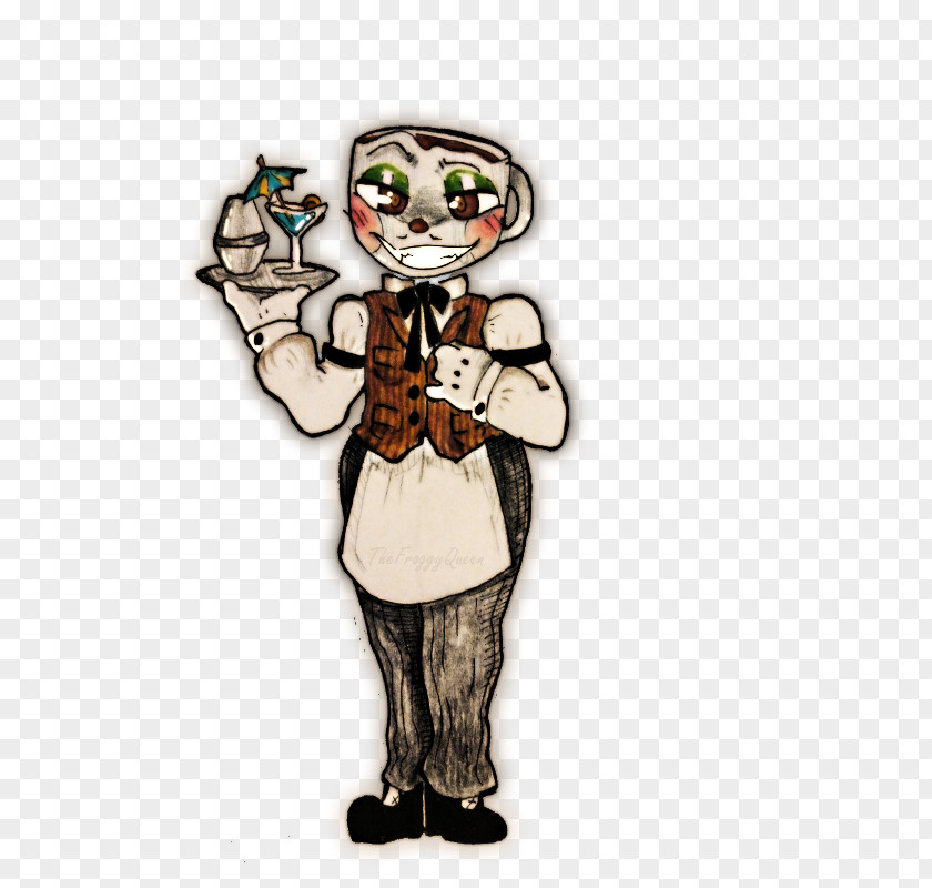 Devil Frog Kirby Drawing Cuphead Coffee Bartender Illustration PNG