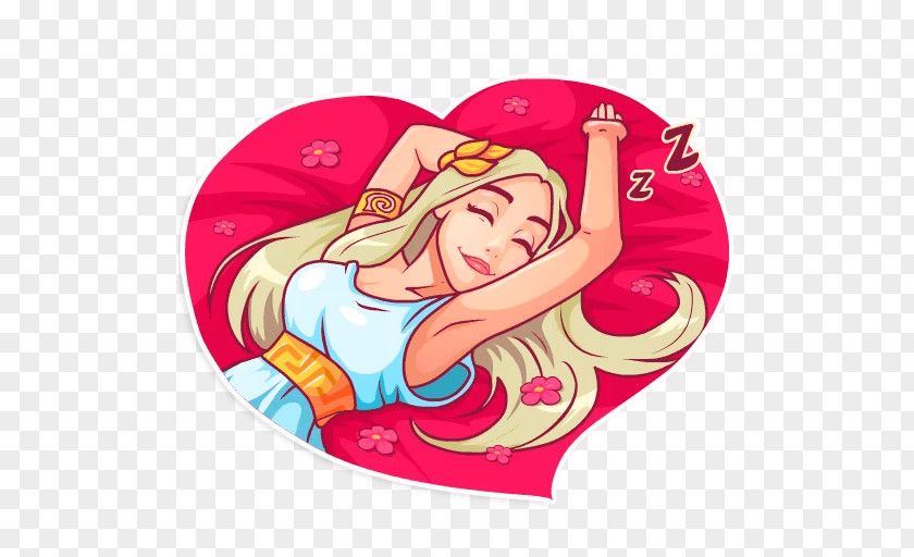 Mythology Sticker Aphrodite Telegram Character VKontakte PNG