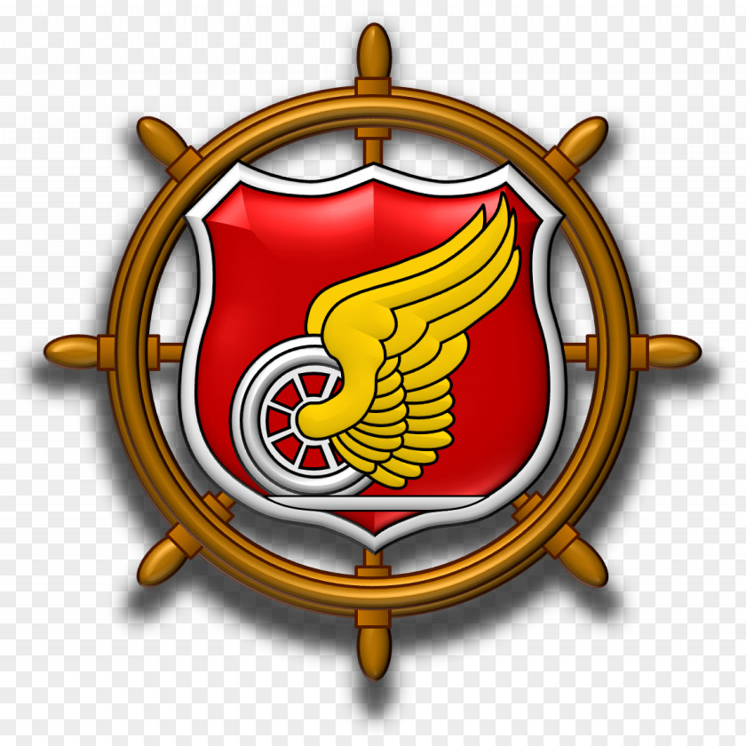 Quartermaster Corps Branch Insignia Transportation United States Army PNG
