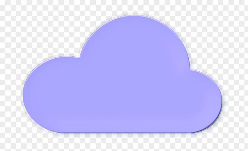 Sticker Electric Blue Cloud Icon PNG