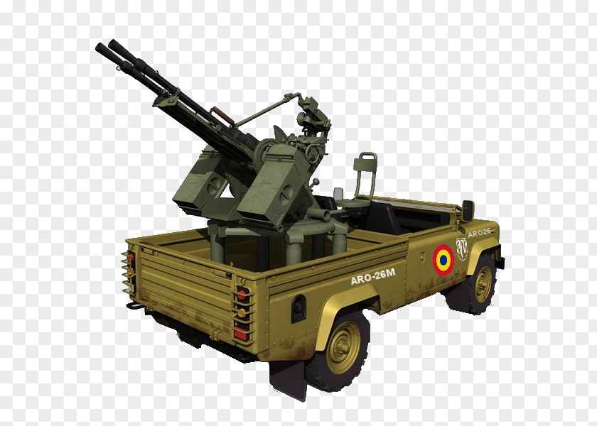 Defender Armored Car Self-propelled Artillery Scale Models Gun PNG