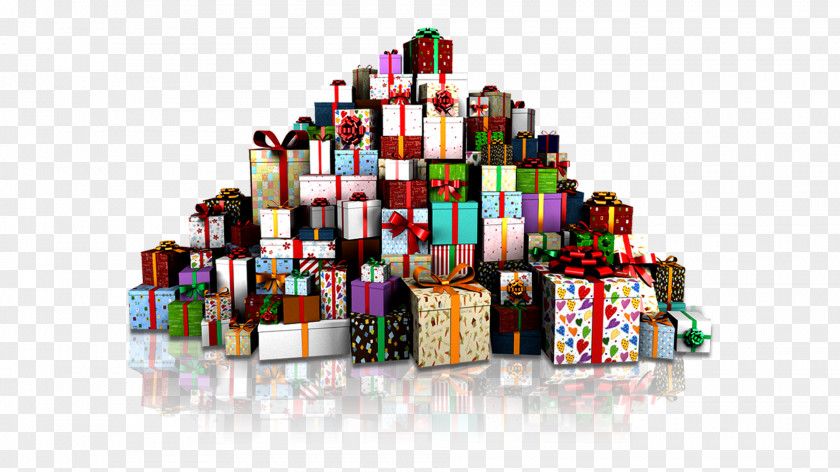 Gift Heap Advertising Icon PNG
