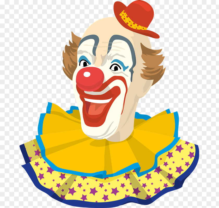 Payaso Pierrot Clown Circus PNG