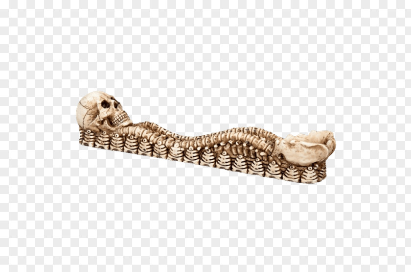 Skull Skeleton Censer Incense Bowl PNG