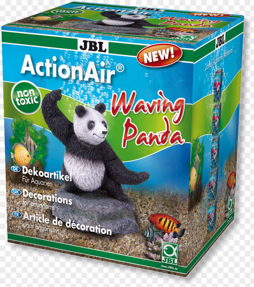 Small Aquarium JBL ActionAir Waving Panda Air Decoration Magic Diver Action 6431200 Decorative Item For Aquariums Flint's Compass With Pump Beautiful Shells PNG