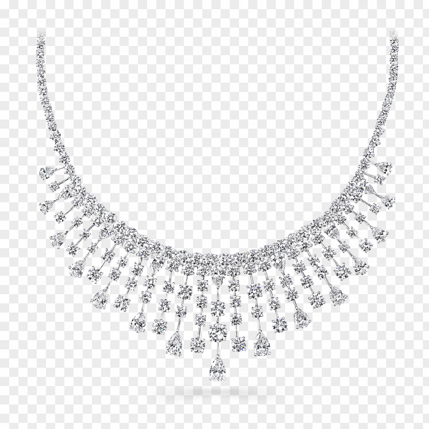 Diamond Shape Graff Diamonds Necklace Jewellery Earring PNG