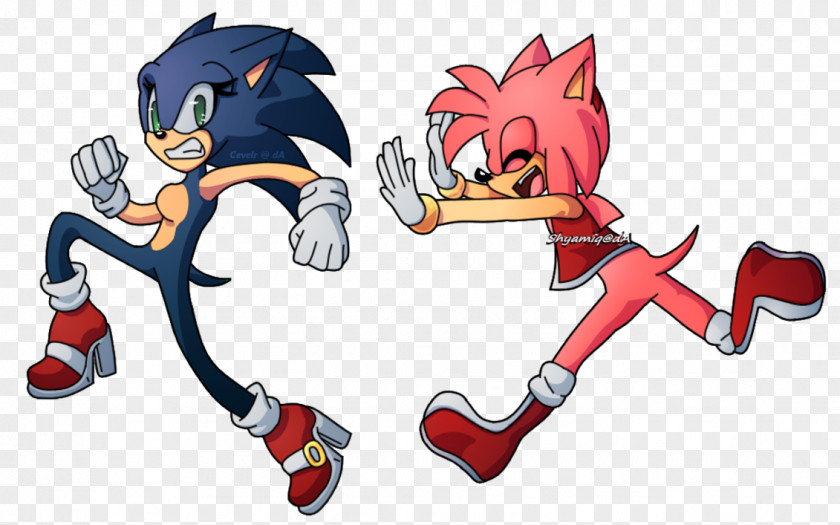 Gender Switch Bender Amy Rose Sonic Chaos Shadow The Hedgehog PNG