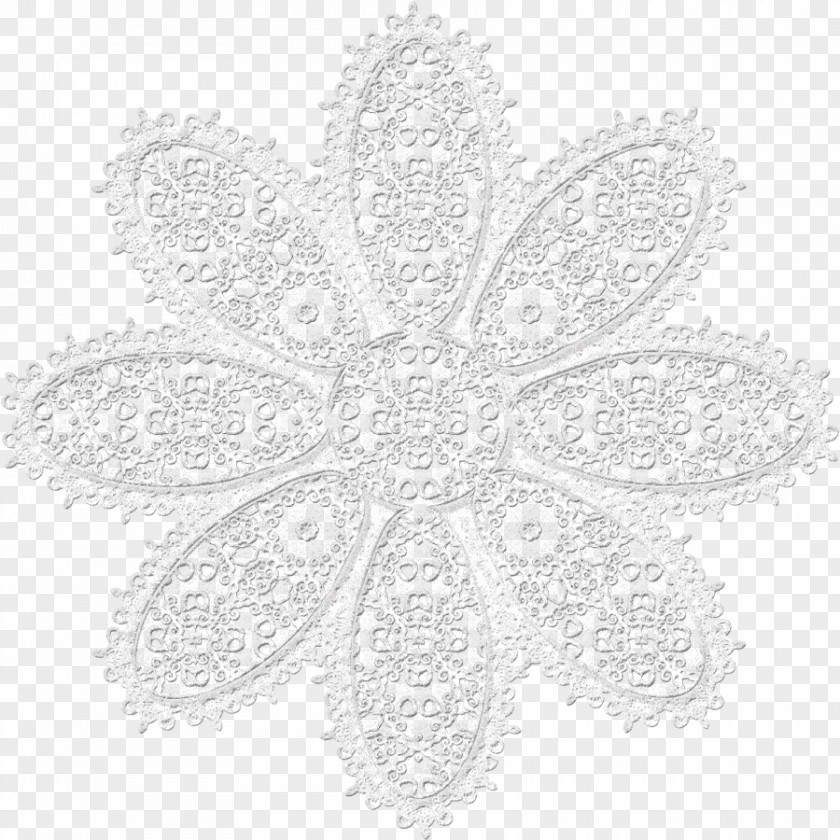 Lace Border Digital Scrapbooking Doily PNG