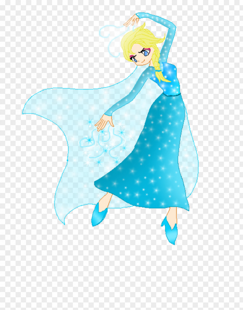 Mermaid Costume Design Turquoise PNG