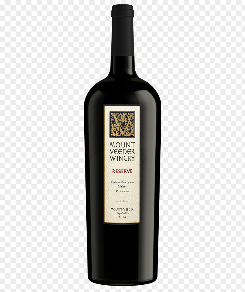 Napa Valley Mt Veeder Winery Cabernet Sauvignon Mount AVA Red Wine PNG