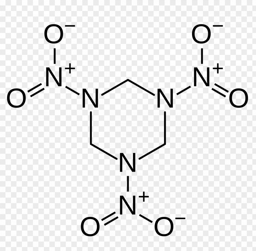 RDX Nitroamine Nitramide Chemical Formula Chemistry PNG