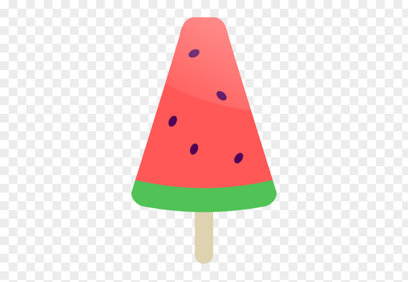 Watermelon Triangle Product Design Clip Art PNG