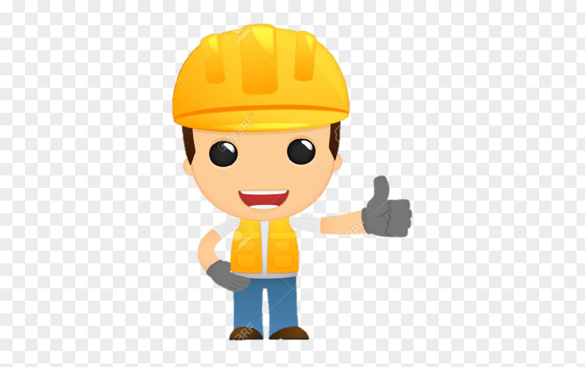 Construction Worker Vector Graphics Cartoon Clip Art Image Drawing PNG