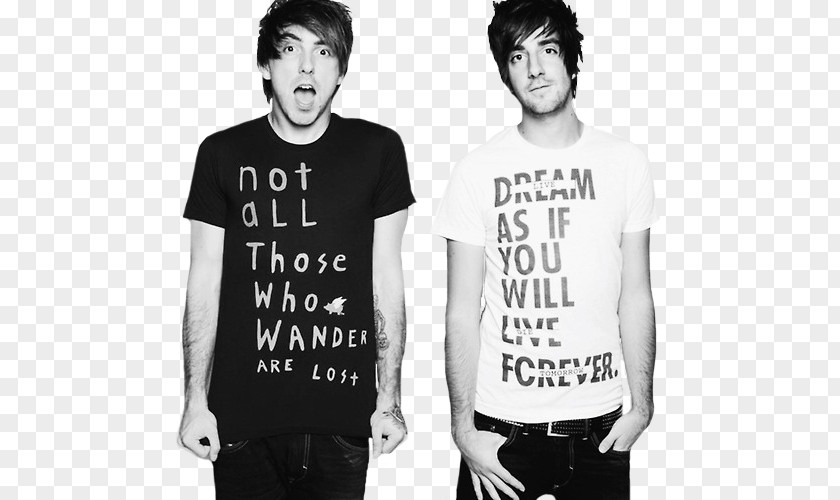 T-shirt Alex Gaskarth All Time Low Tonight Alive PNG