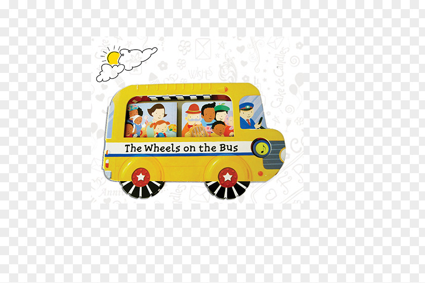 Wheels On The Bus Toy Vehicle Line Clip Art PNG