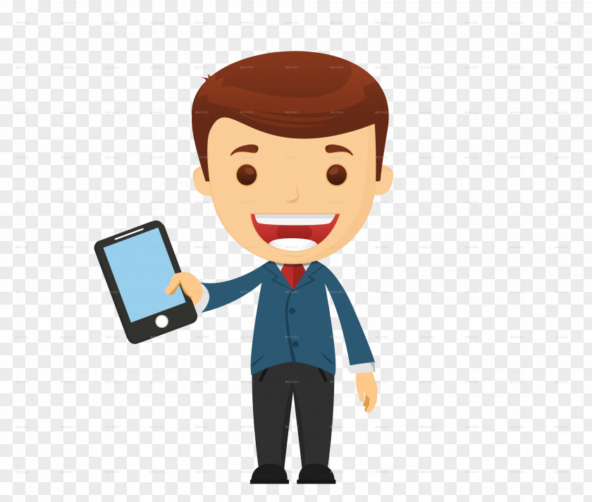 Businessman Sales Android Clip Art PNG