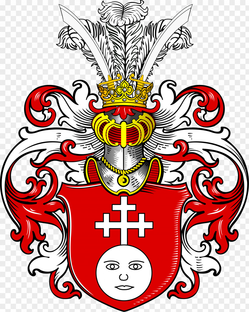 Family Ostoja Coat Of Arms Polish Heraldry Crest Junosza PNG