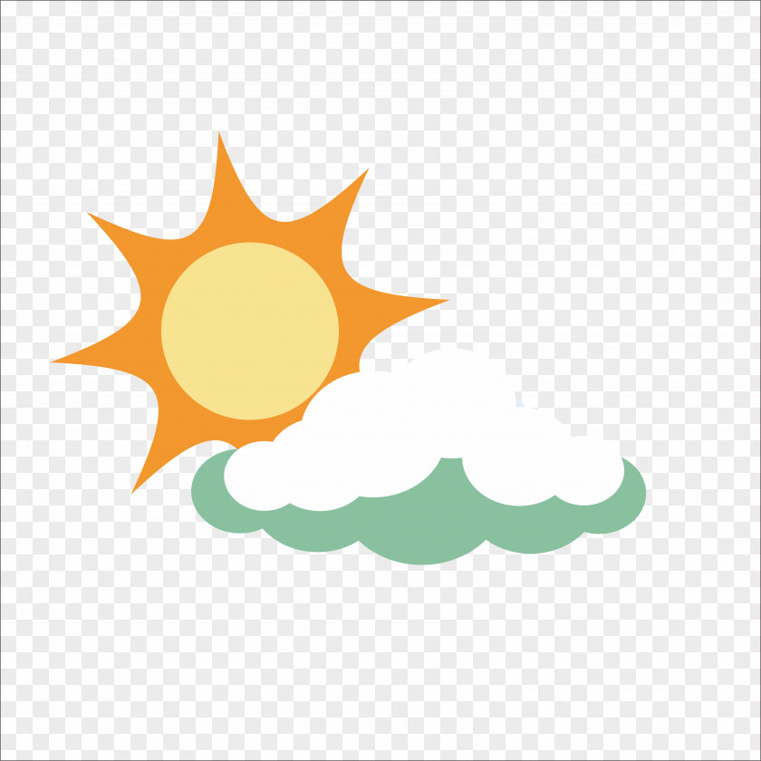 Flat Sun Digital Video Download Illustration PNG