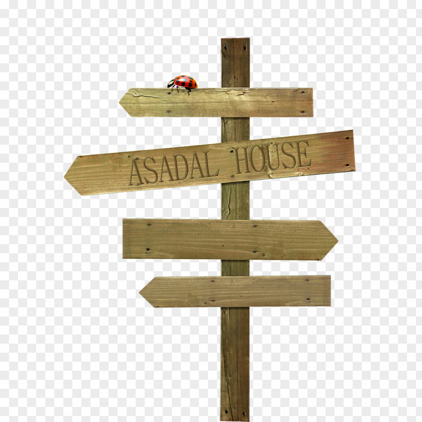 Free Wooden Signpost To Pull The Material Wood Information Sign PNG
