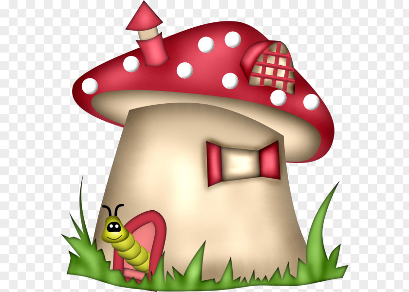 House Drawing Fungus Clip Art PNG