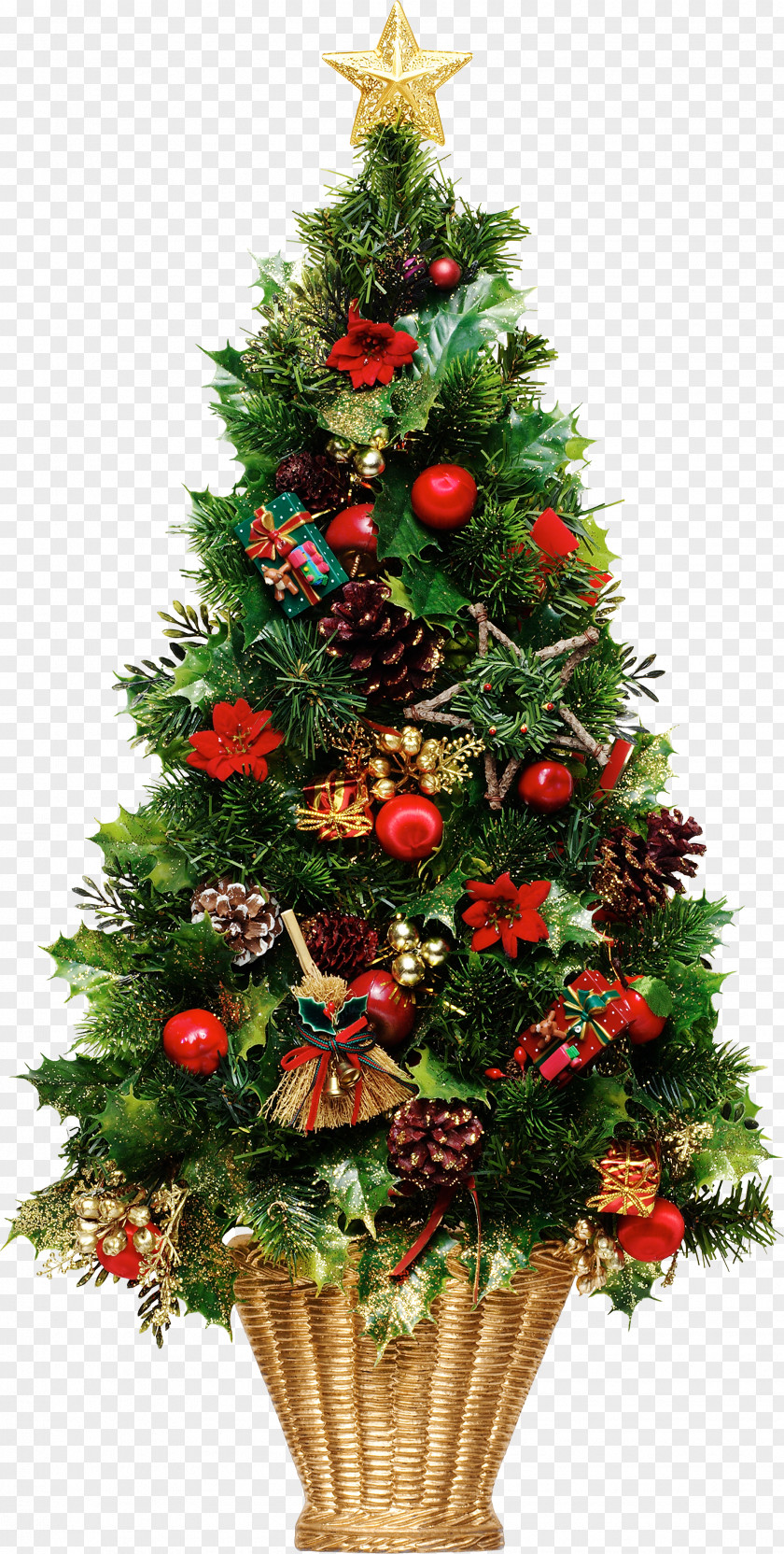 New Year Tree Clip Art PNG
