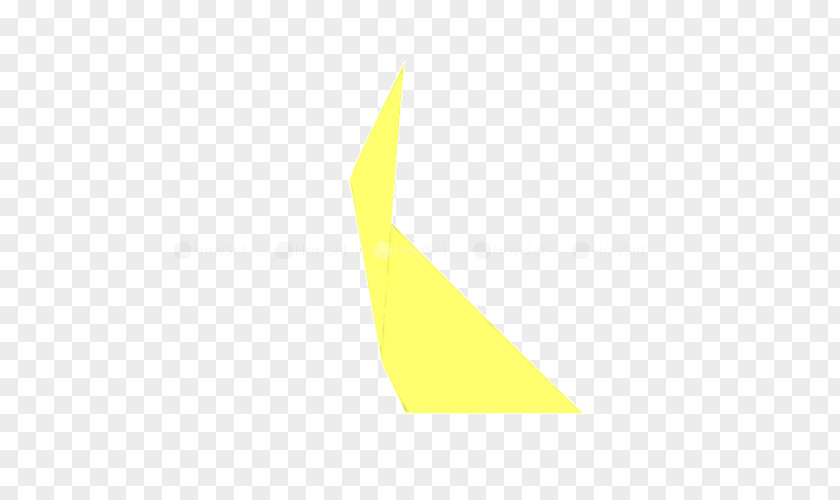 Origami Triangle Line PNG