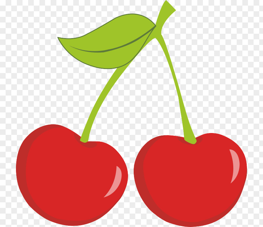 Red Cherry Banana PNG